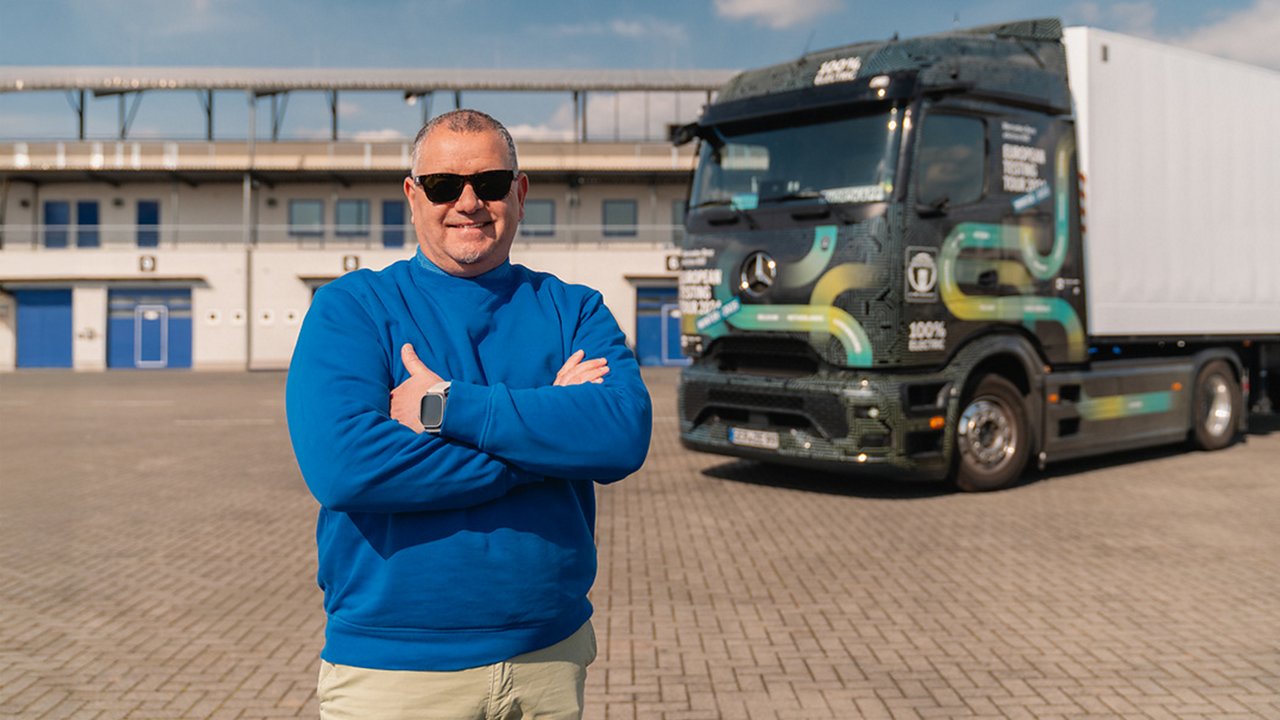 Mercedes-Benz Trucks namerava postaviti GUINNESSOV SVETOVNI REKORD™ z vozilom eActros 600