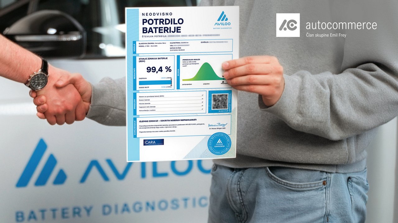 Autocommerce uvaja neodvisen AVILOO FLASH test baterij – nova storitev v okviru kompetenčnega centra za baterije