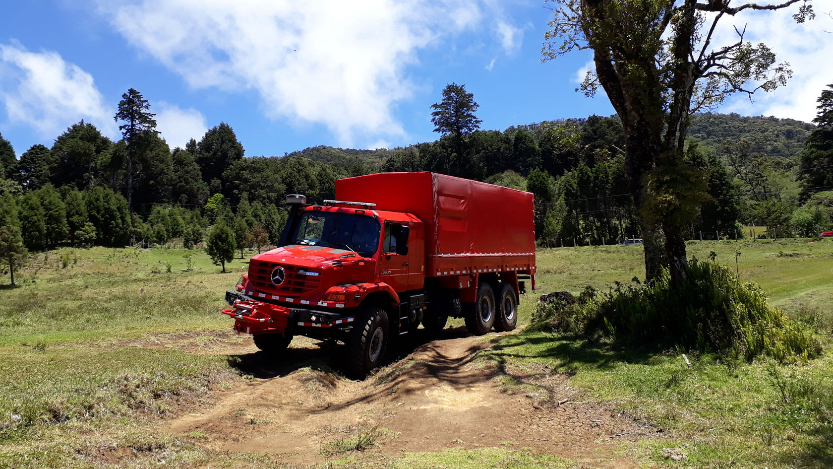 Un camion pour toutes les urgences.