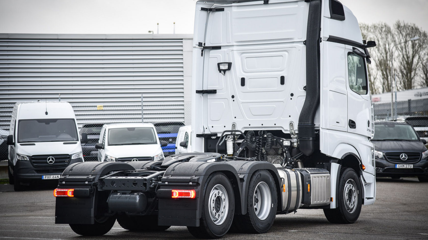Mercedes-Benz Actros Norgedragare.