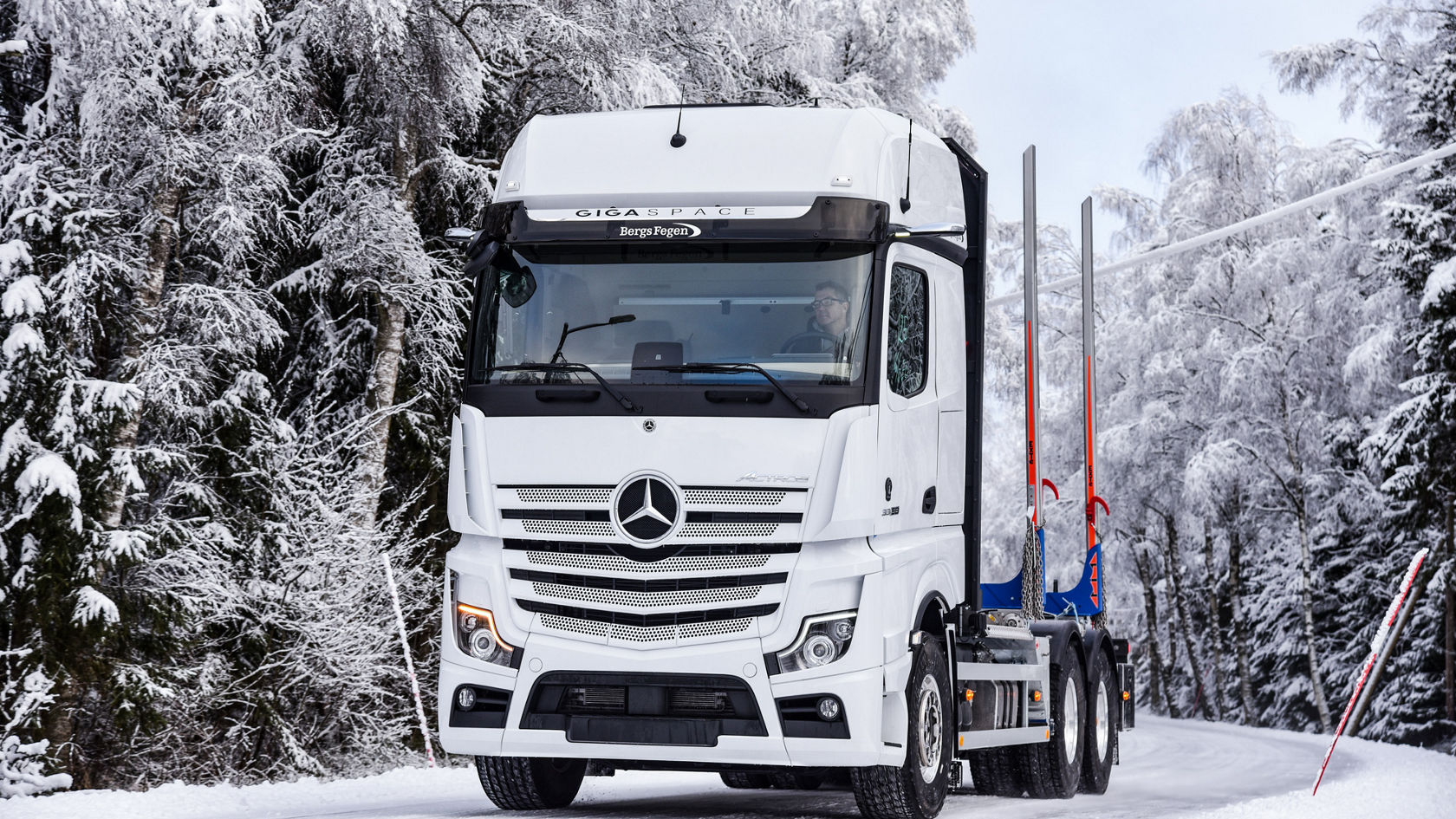 Actros Timmerbil