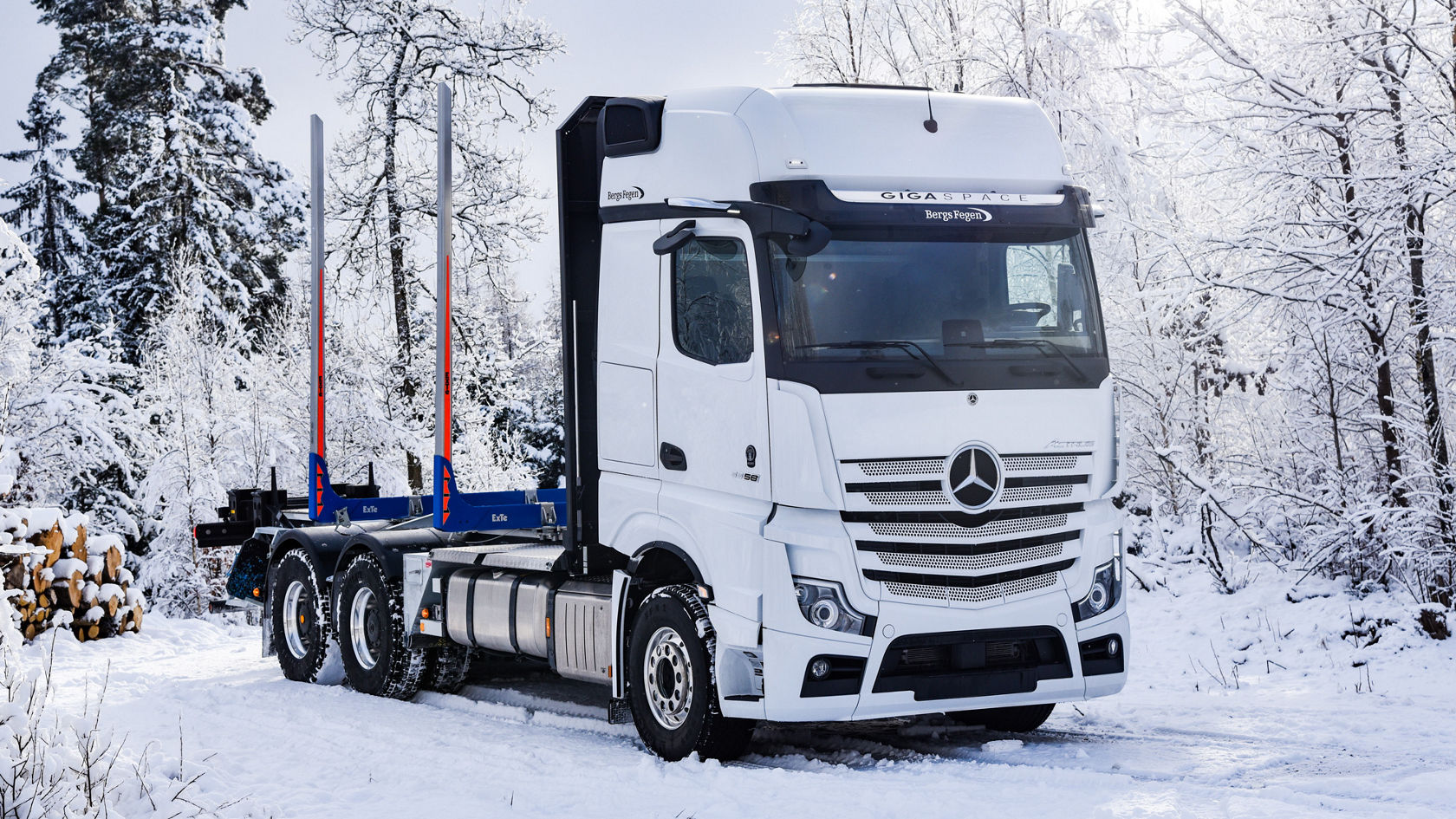 Actros Timmerbil