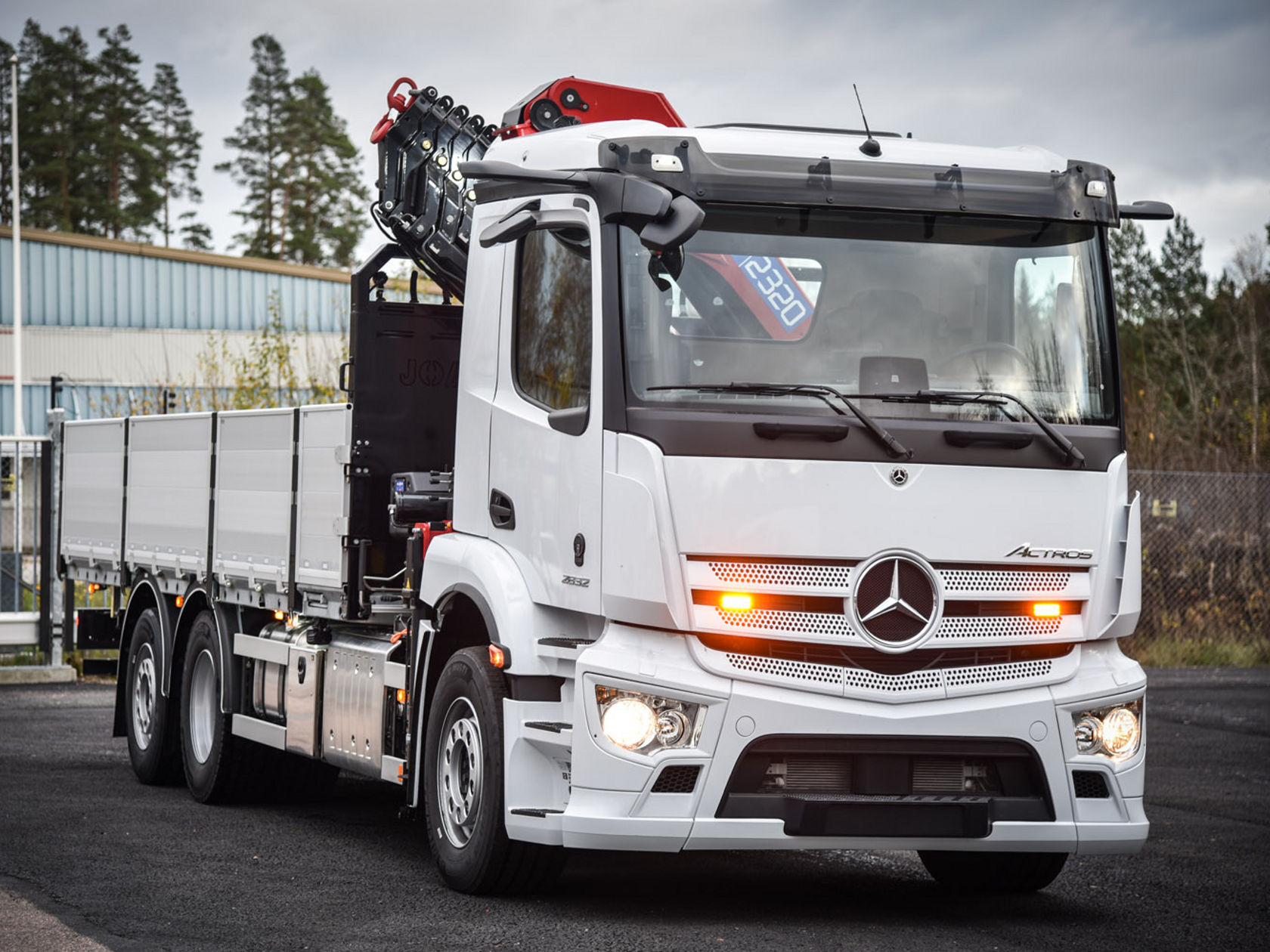 Actros Brädgårdsbil