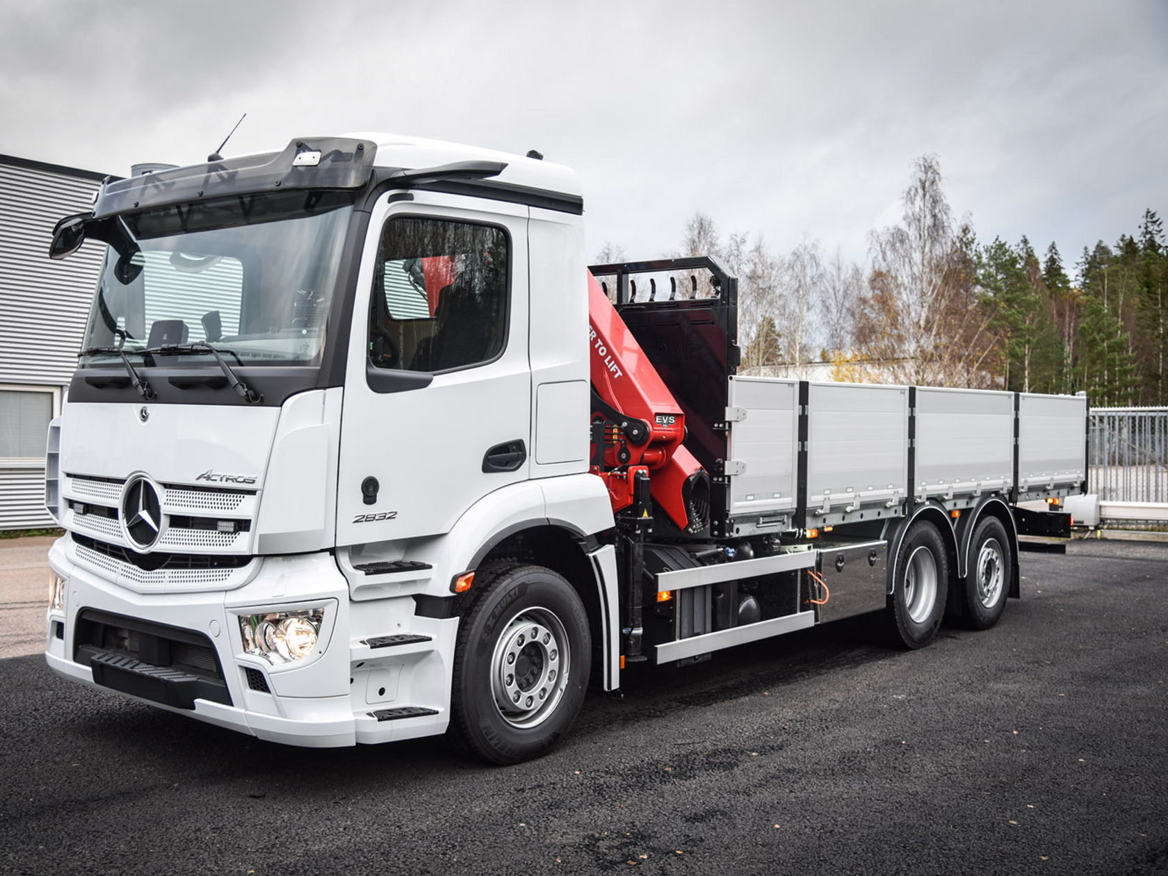 Actros Brädgårdsbil