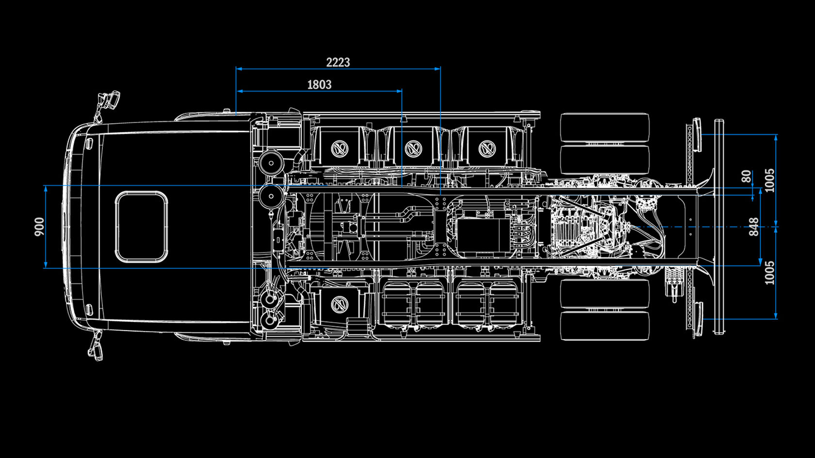 F0R-eEconic-4x2-40 Schemi della vista dall’alto 