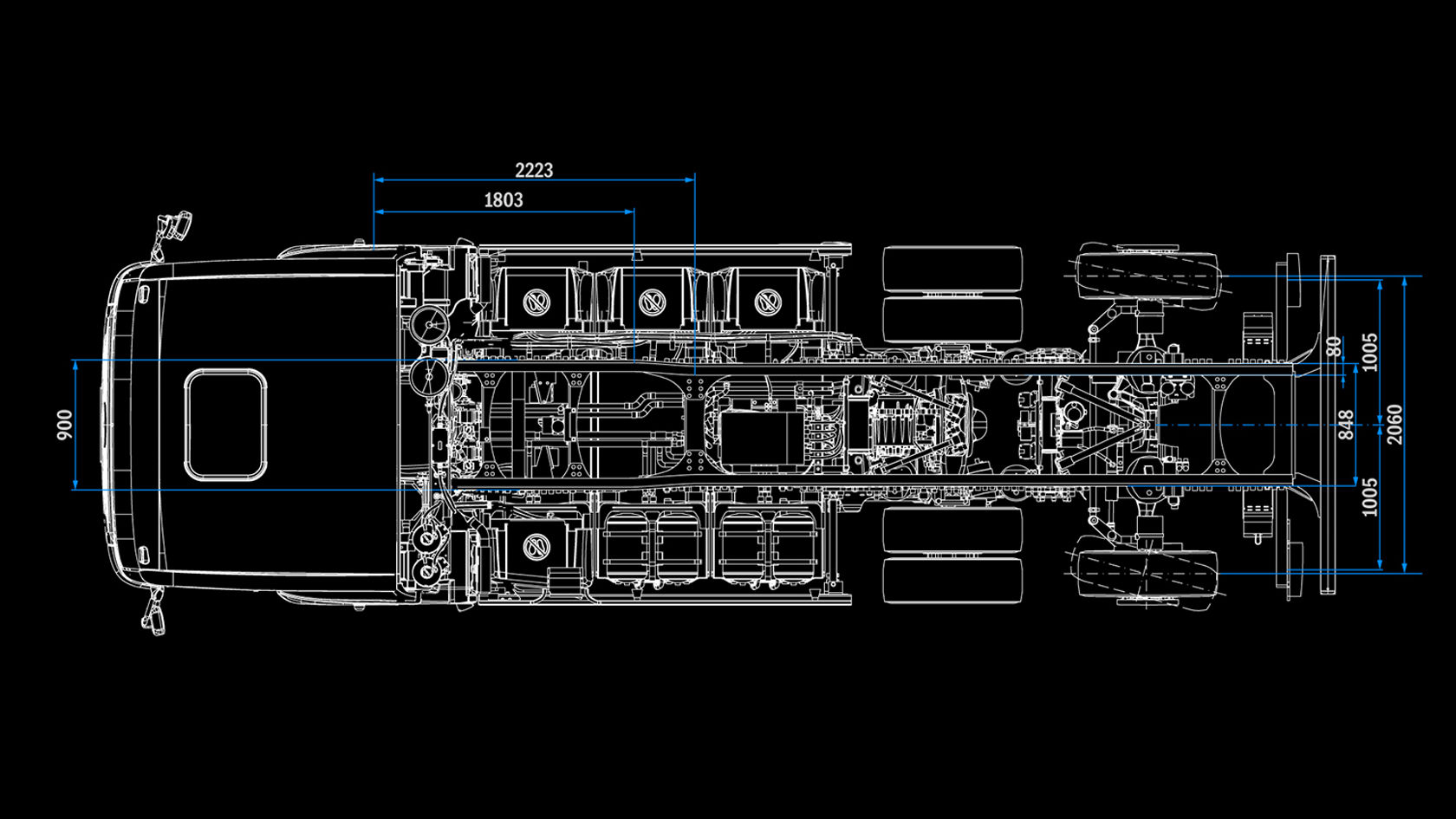 F0R-eEconic-6x2-4-40 Draufsicht Strichzeichnungen