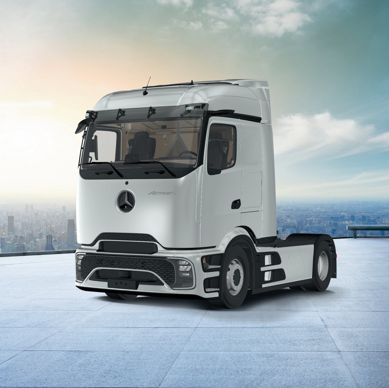 Le nouvel Actros L à partir de 1990 €HT/mois<sup>1</sup>