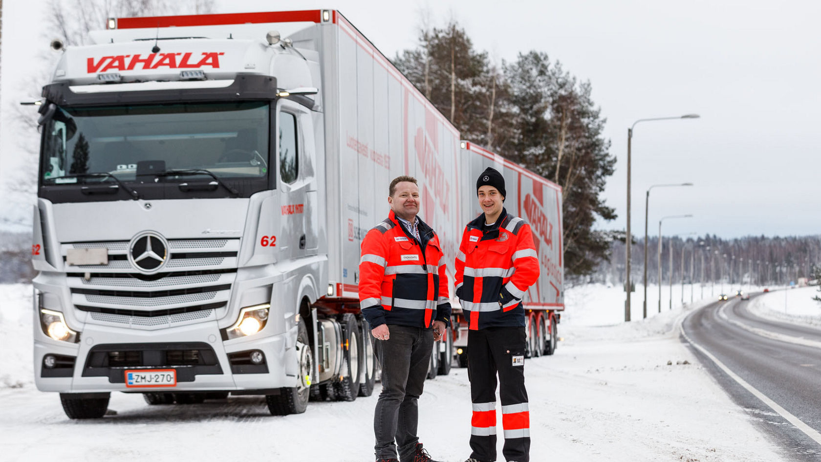 2 conducenti davanti all'Actros