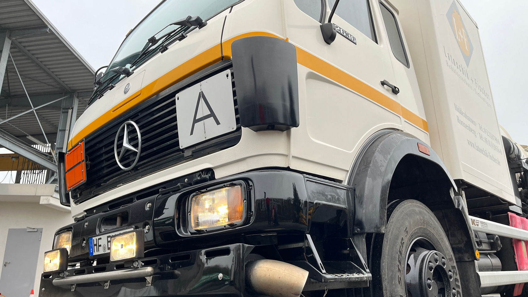 Ein Tankwagen mit Seltenheitswert