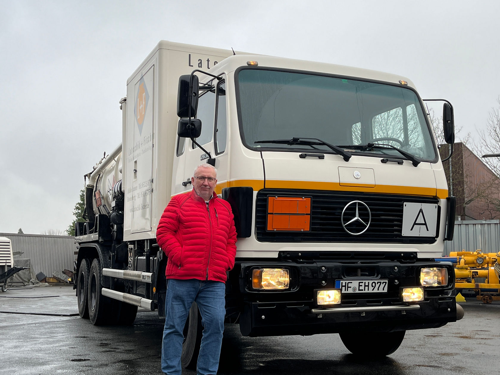 Ein Tankwagen mit Seltenheitswert