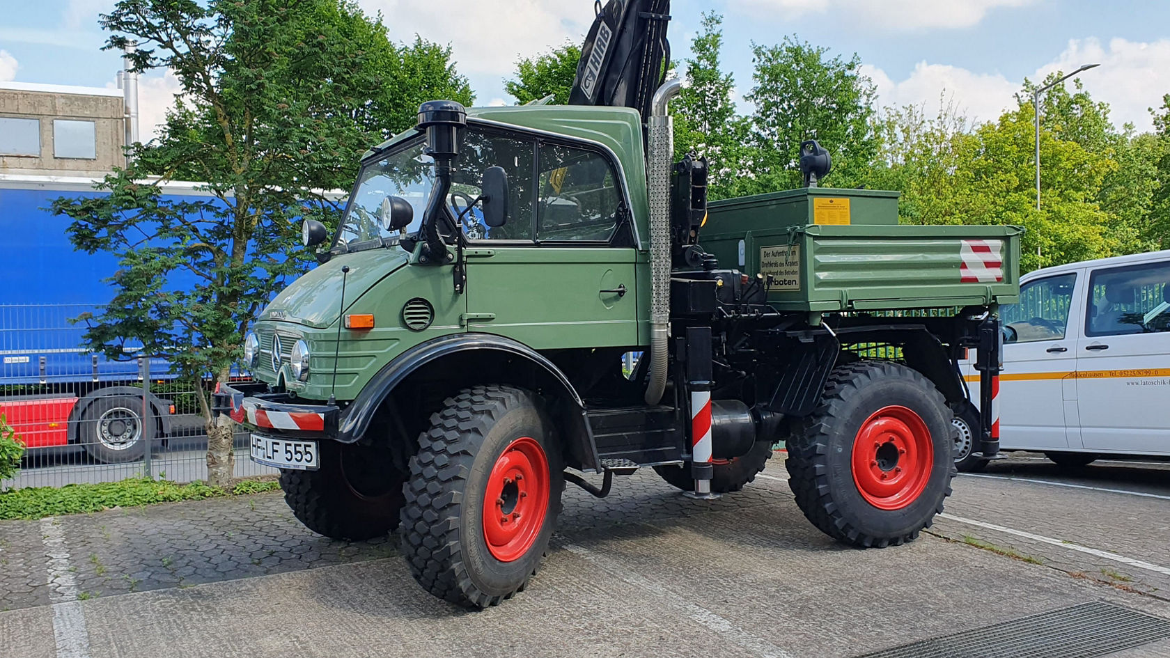 Ein Tankwagen mit Seltenheitswert