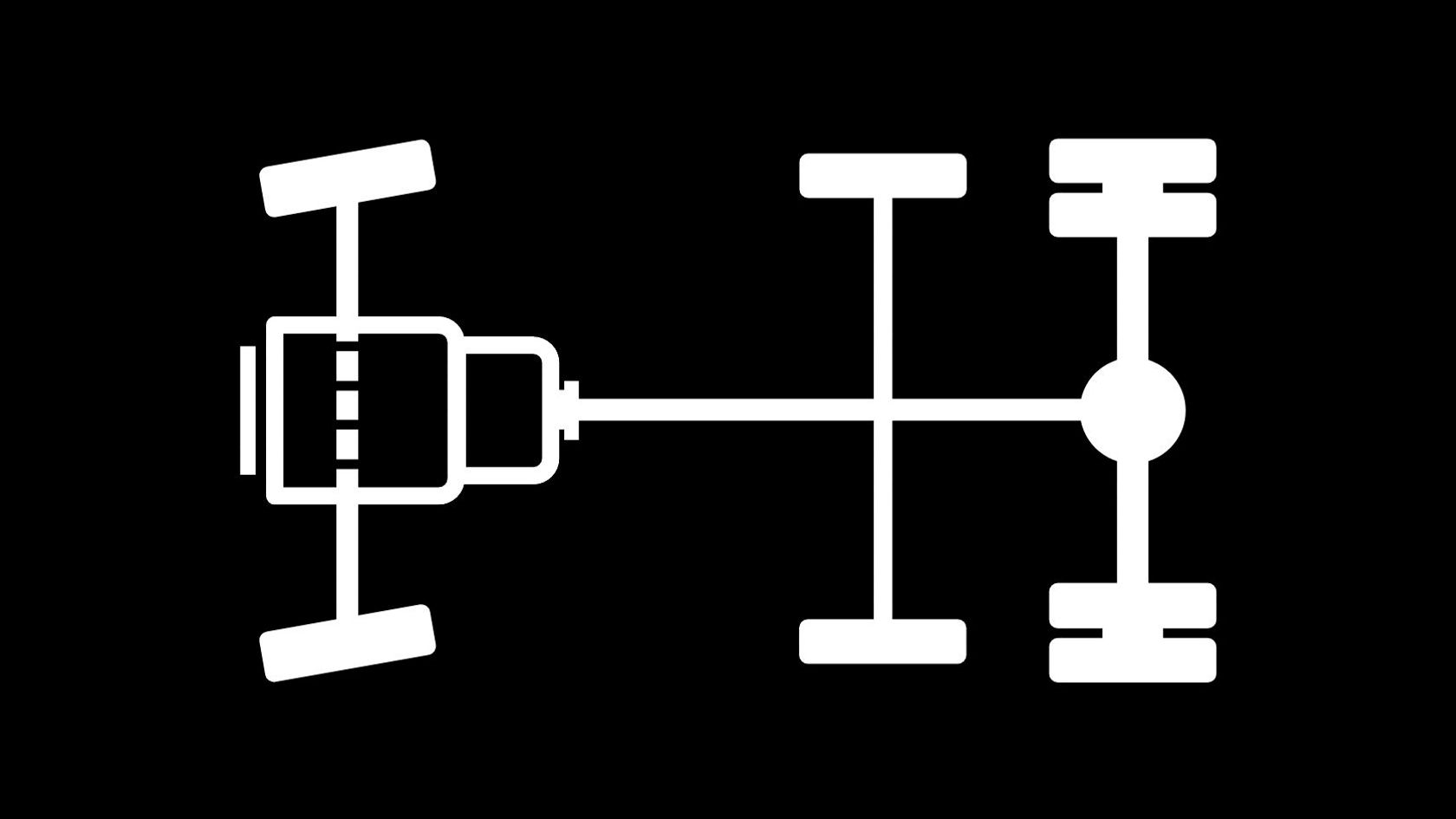 3-Achs-Fahrzeug 6×2 / 2 VLA