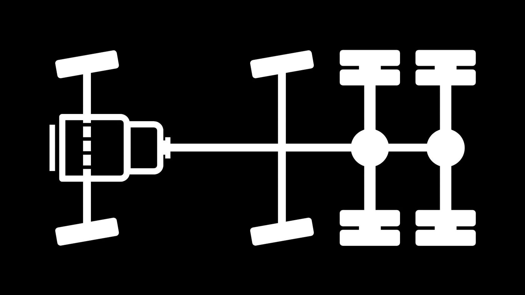 4x2 2-axle vehicle