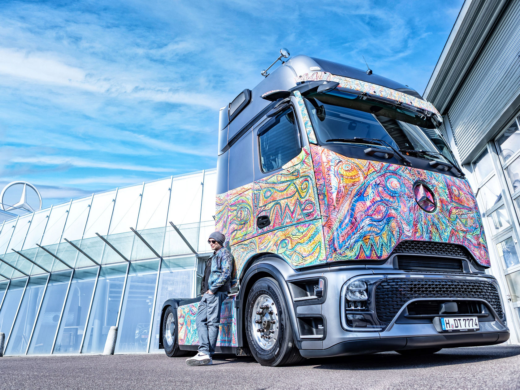 Wenn ein Truck zur Leinwand wird