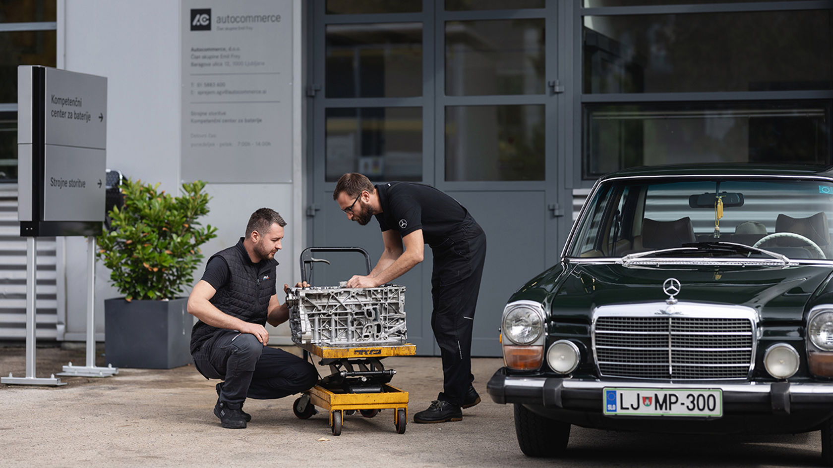 Strojna delavnica - Autocommerce, d.o.o. Ljubljana, Baragova 12
