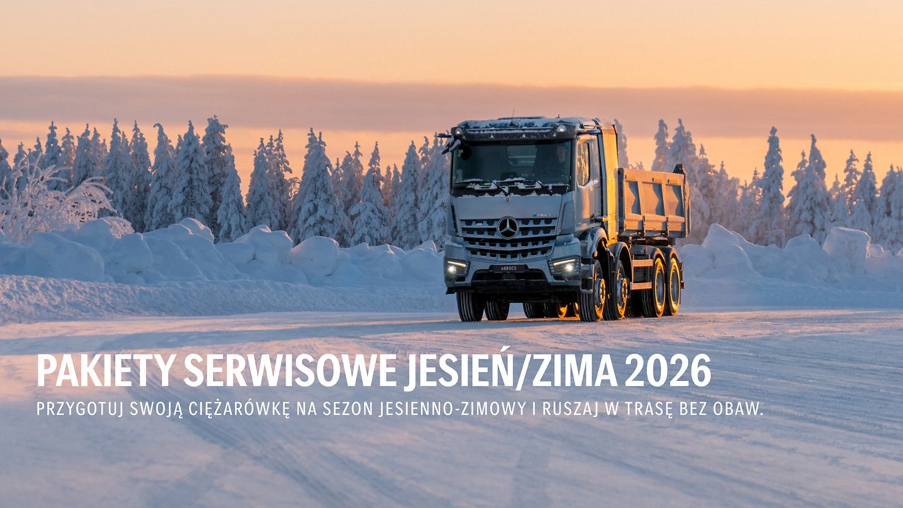 Pakiety serwisowe jesień/zima 2026