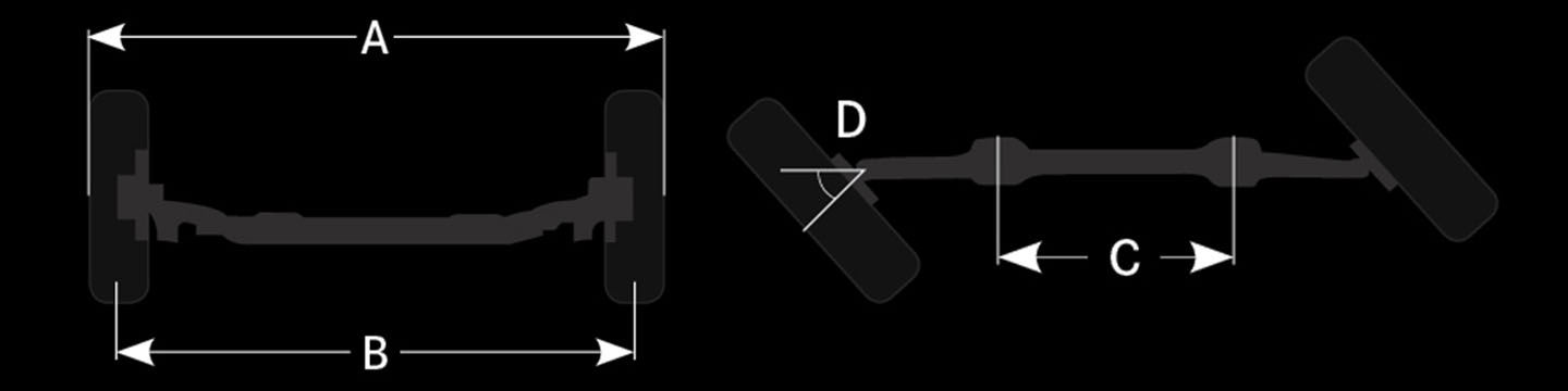 Bus front axle systems.