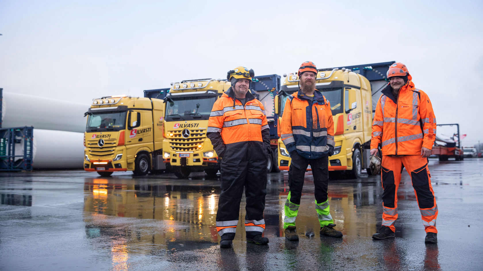 Heavy-duty transport: precision work, power and concentration