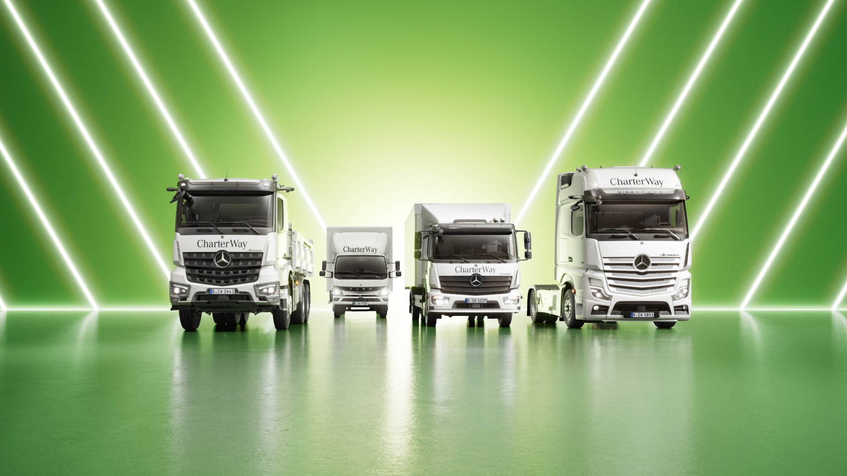 Der richtige Truck für deinen Auftrag.