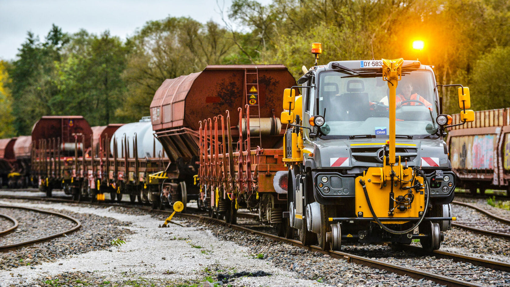 Das G in Unimog steht für Gleisexperte.