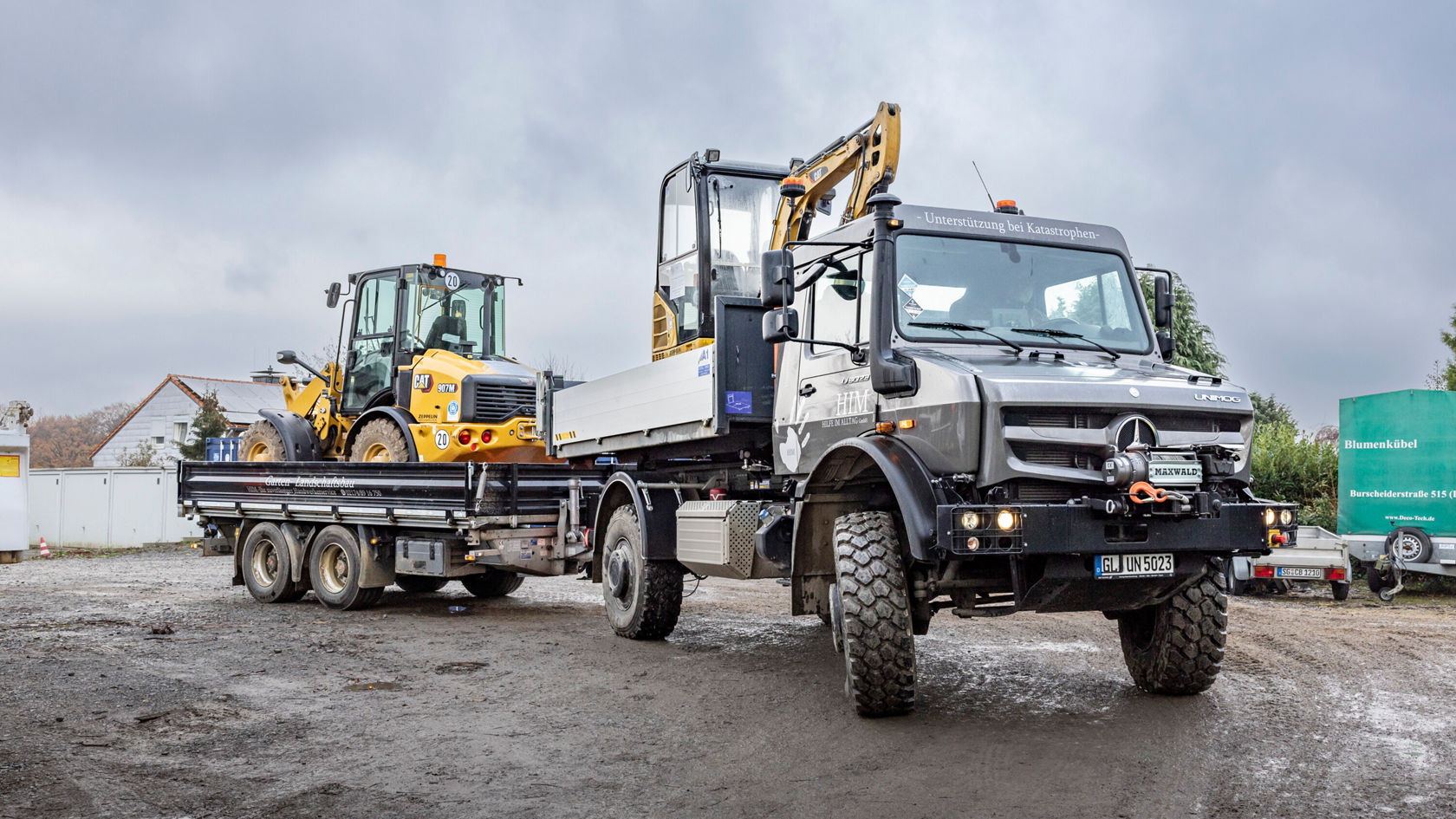 Ballack, landscaping and a Unimog.