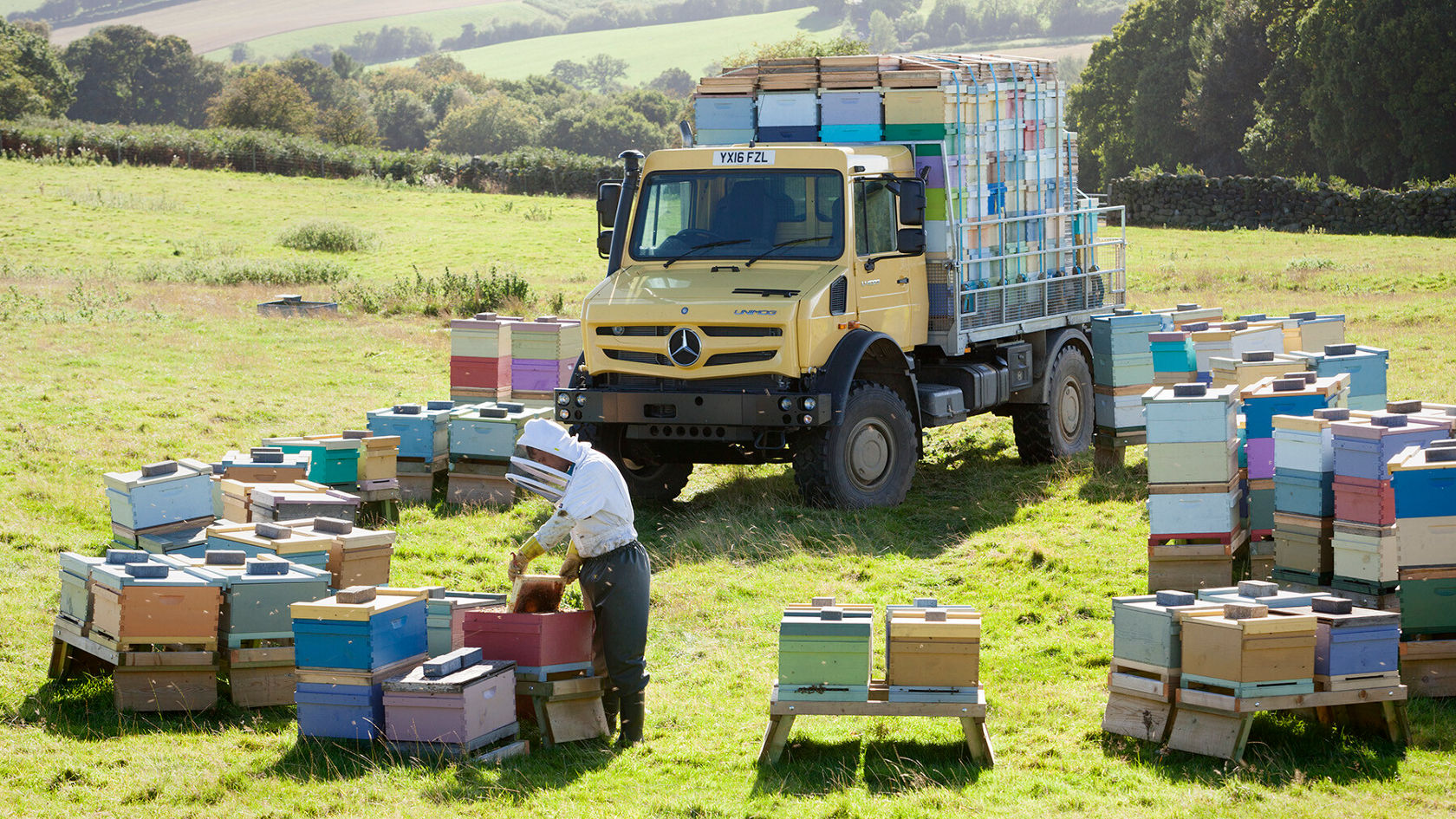  Mit Bienenfleiß.