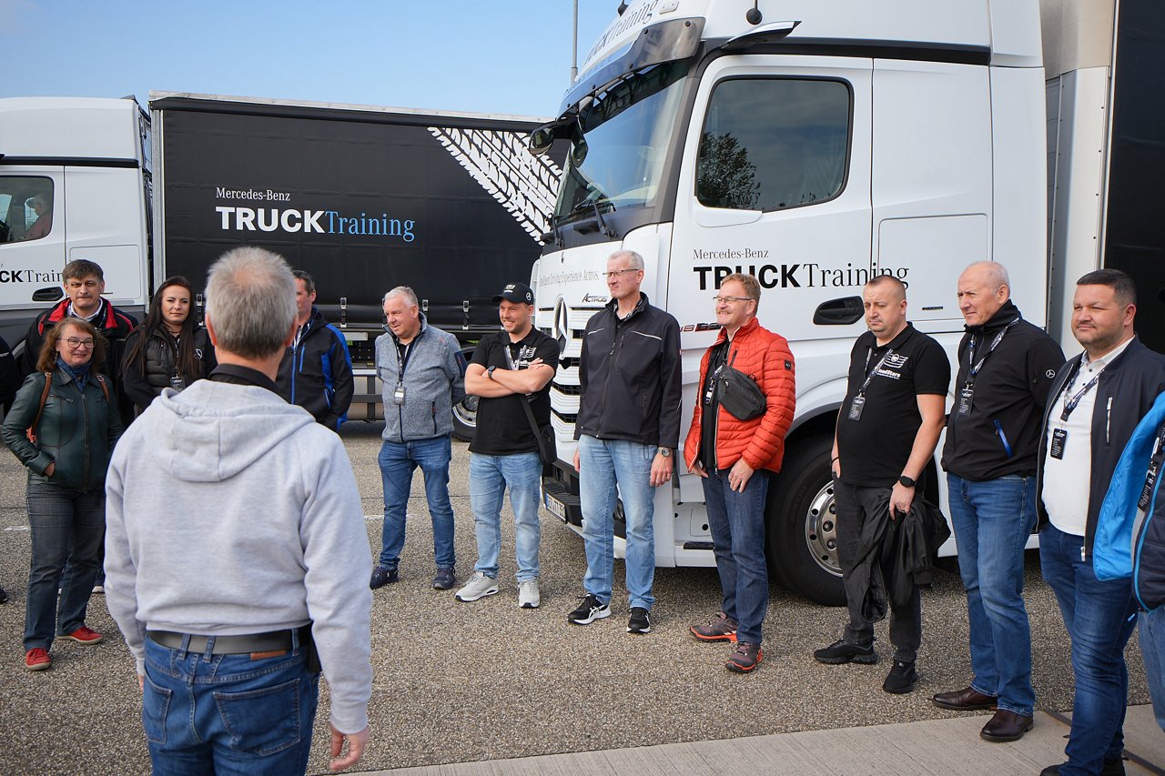 Test drive in the eActros 600