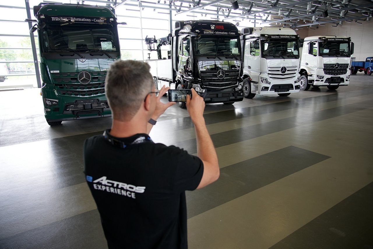 The first eActros EXPERIENCE of 2025