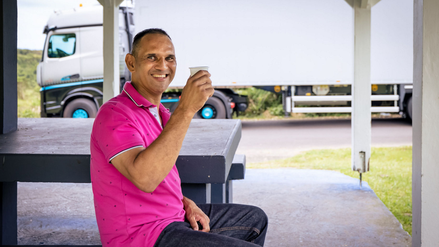 Île de la Réunion: Logistik-hverdag midt i det Indiske Ocean