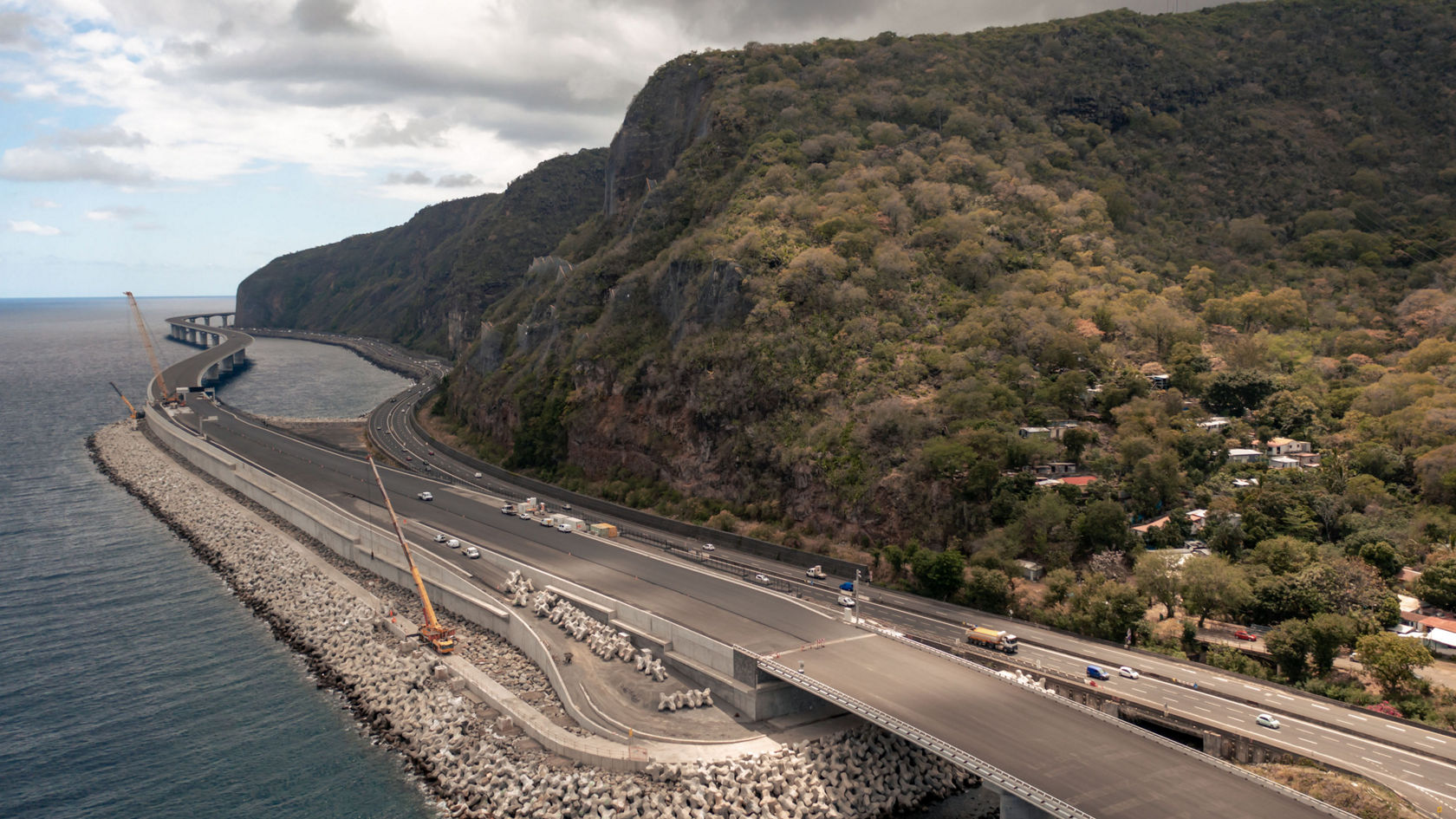 Île de la Réunion: Logistik-hverdag midt i det Indiske Ocean