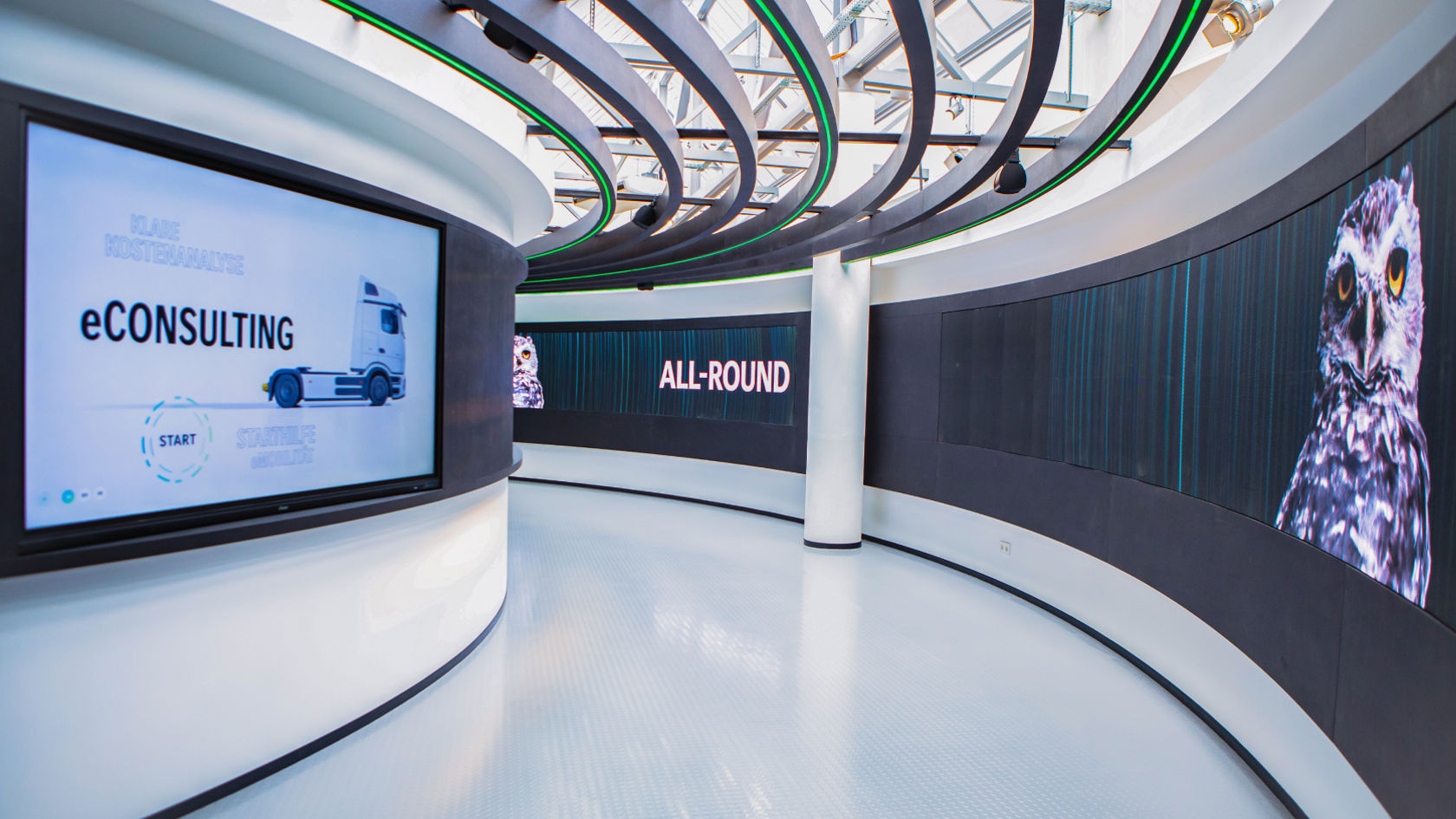 Informatiegebieden in de Experience World