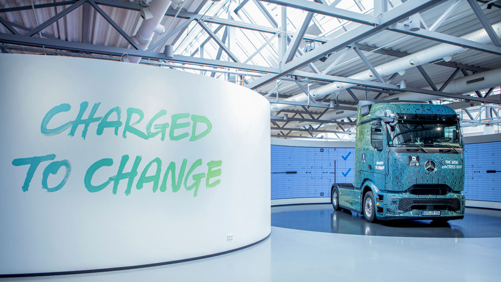 eActros 600 in de Experience World