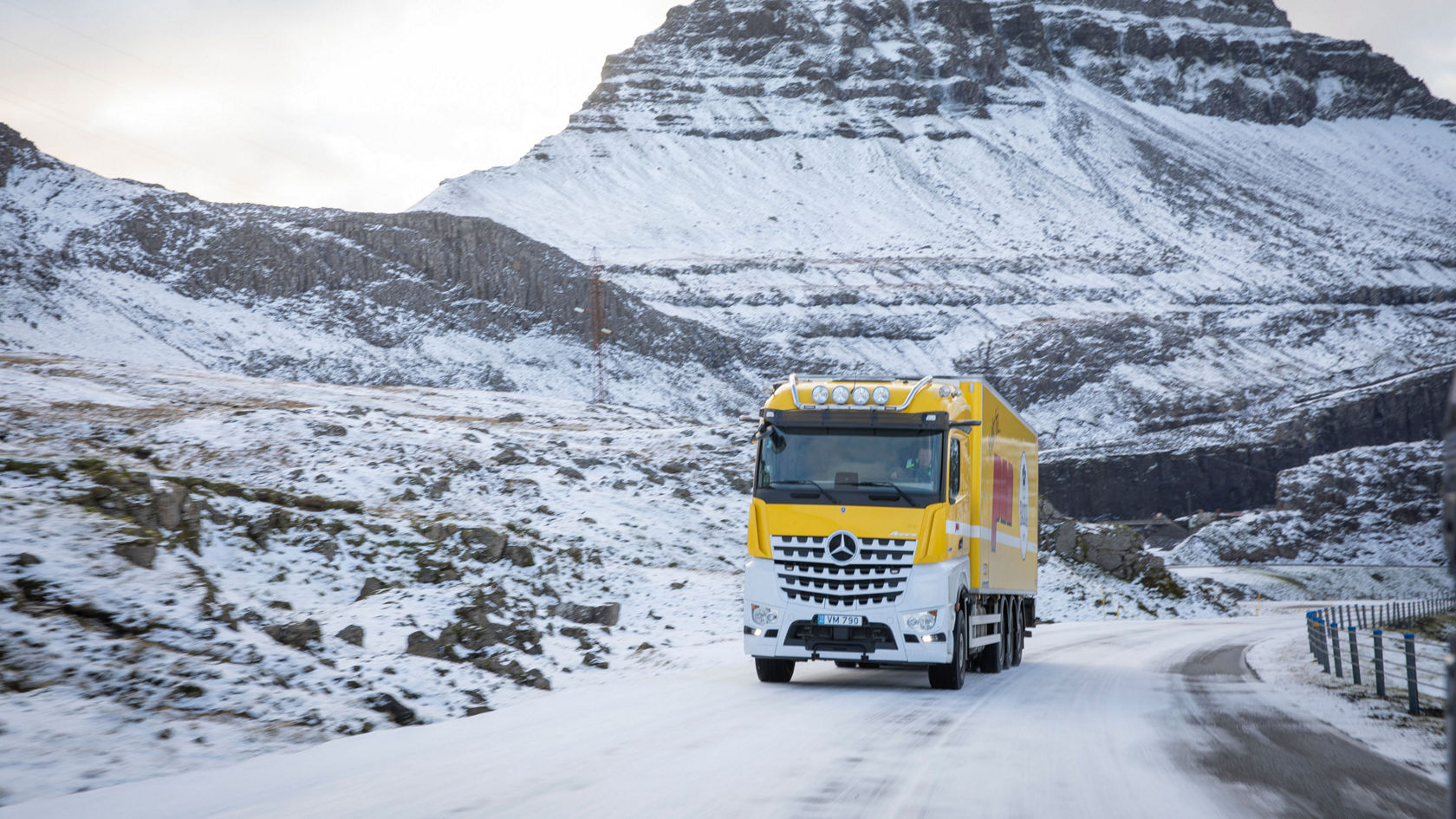 Faroe Islands: Every day, Hanus Egholm drives across a very special roundabout