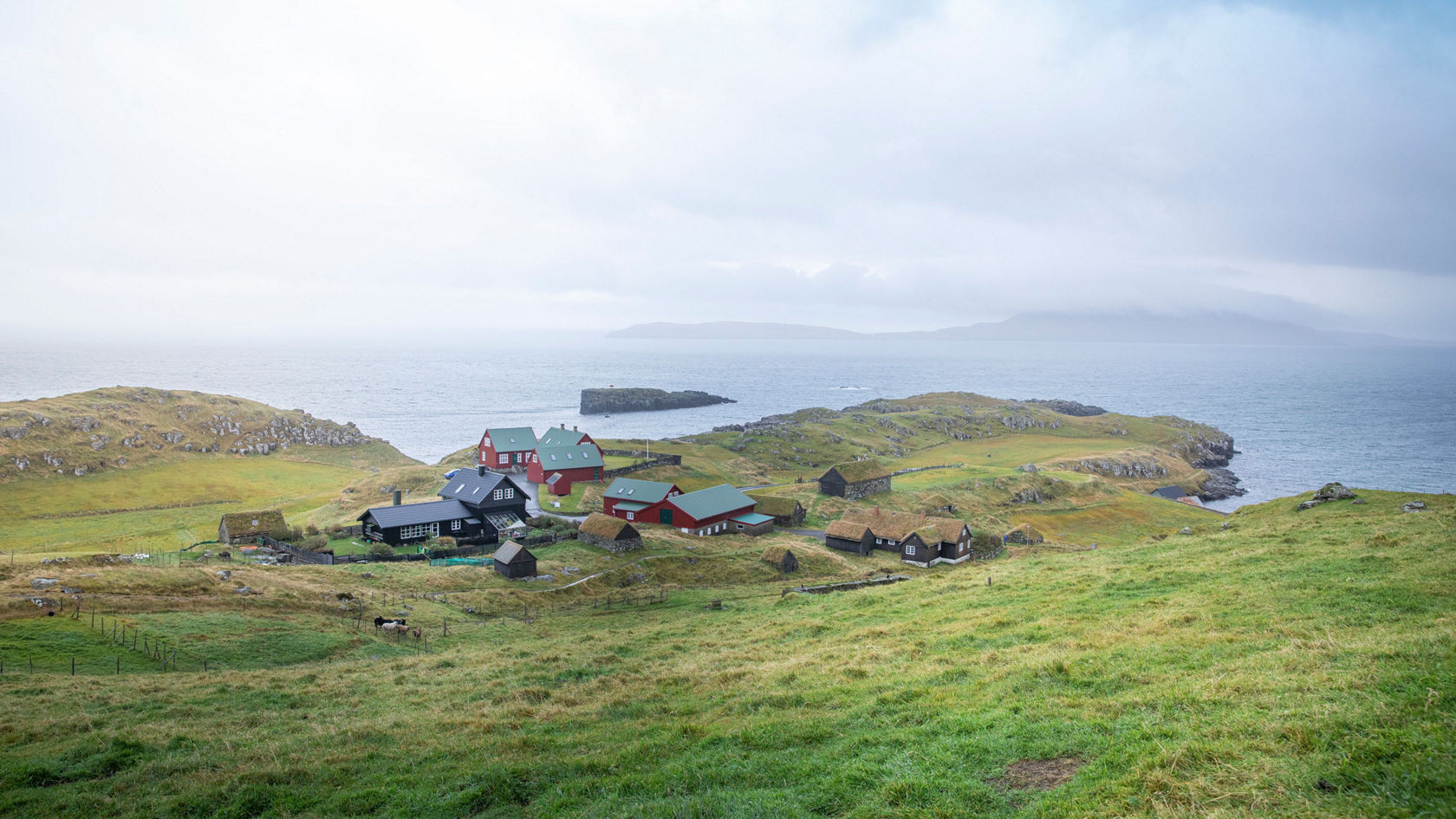 Faroe Islands: Every day, Hanus Egholm drives across a very special roundabout