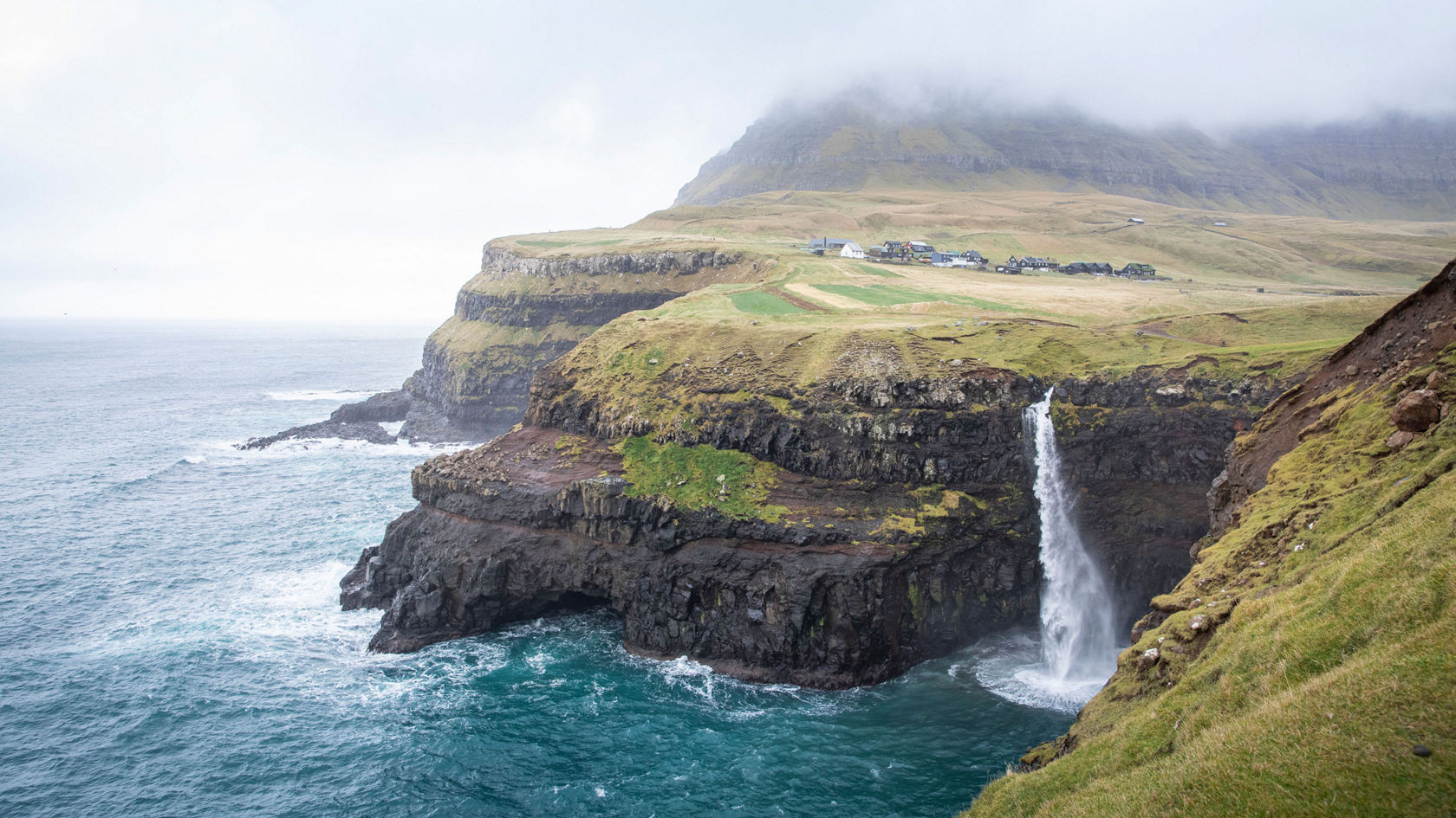 Faroe Islands: Every day, Hanus Egholm drives across a very special roundabout