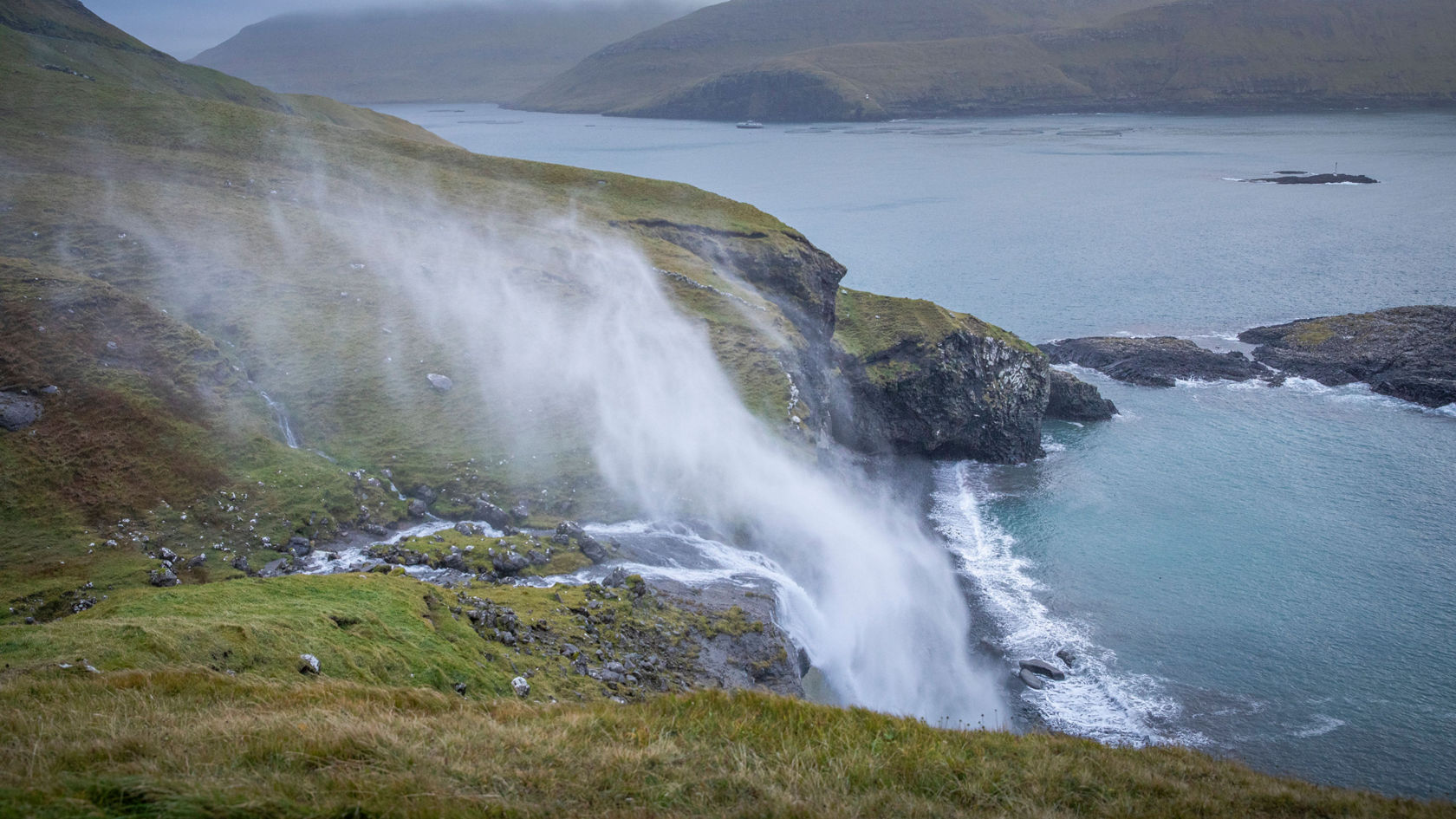 Faroe Islands: Every day, Hanus Egholm drives across a very special roundabout