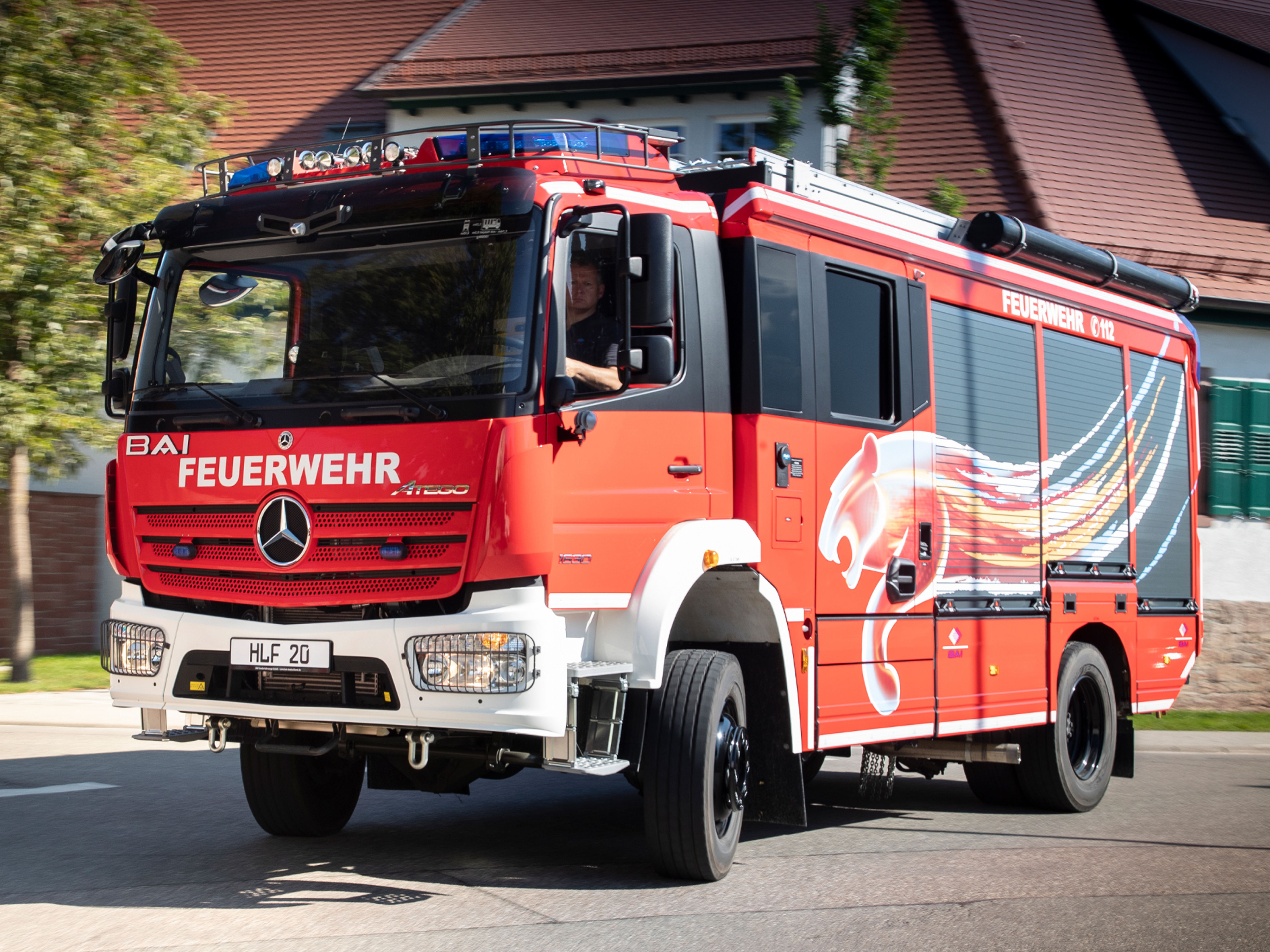 MMT 1/43 – Mercedes LA 911 Camiva CCF – Pompiers – Très Bon état