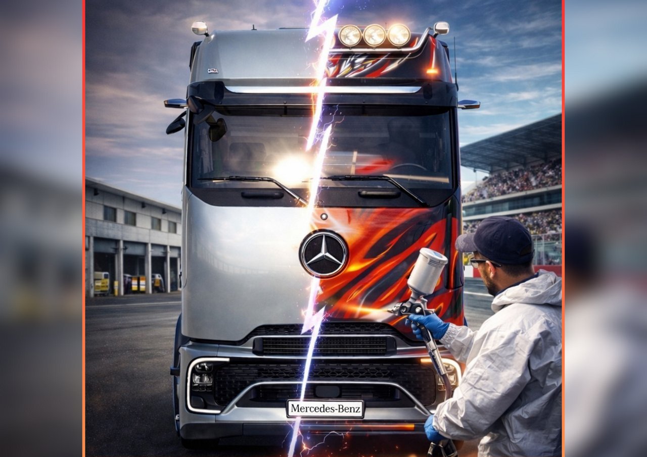 MERCEDES-BENZ TRUCKS T’OFFRE TA DÉCO.