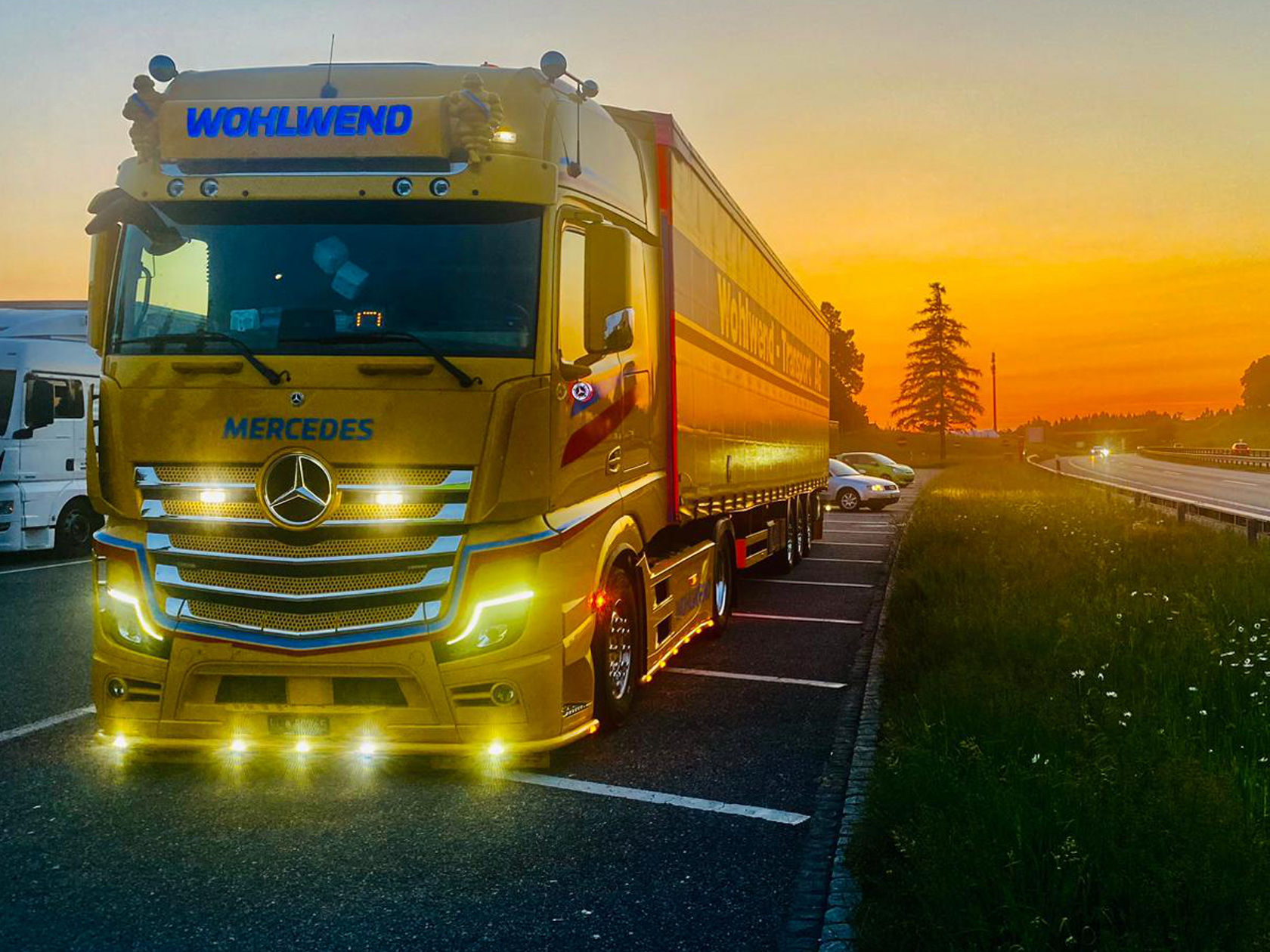 Jürgen Schuster y su Actros 1853