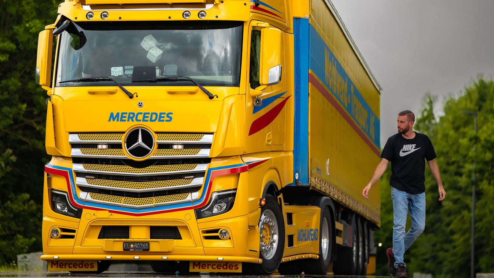 RoadStars présente : Jürgen Schuster et son Actros 1853