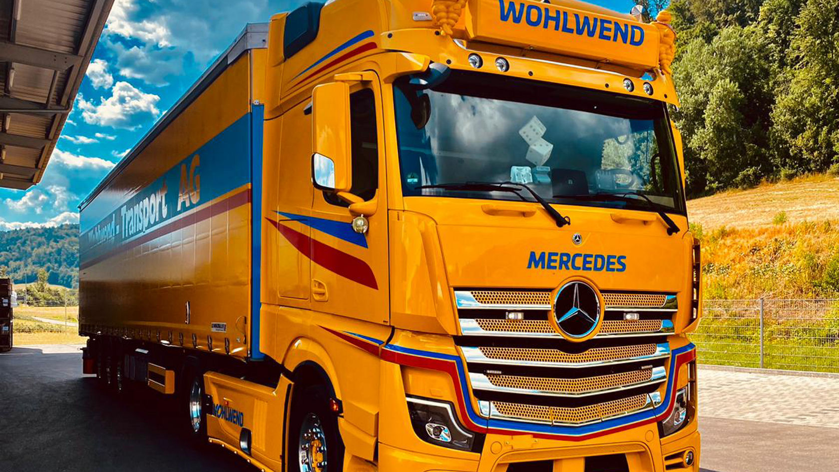 RoadStars stelt voor: Jürgen Schuster en zijn Actros 1853 | Mercedes ...