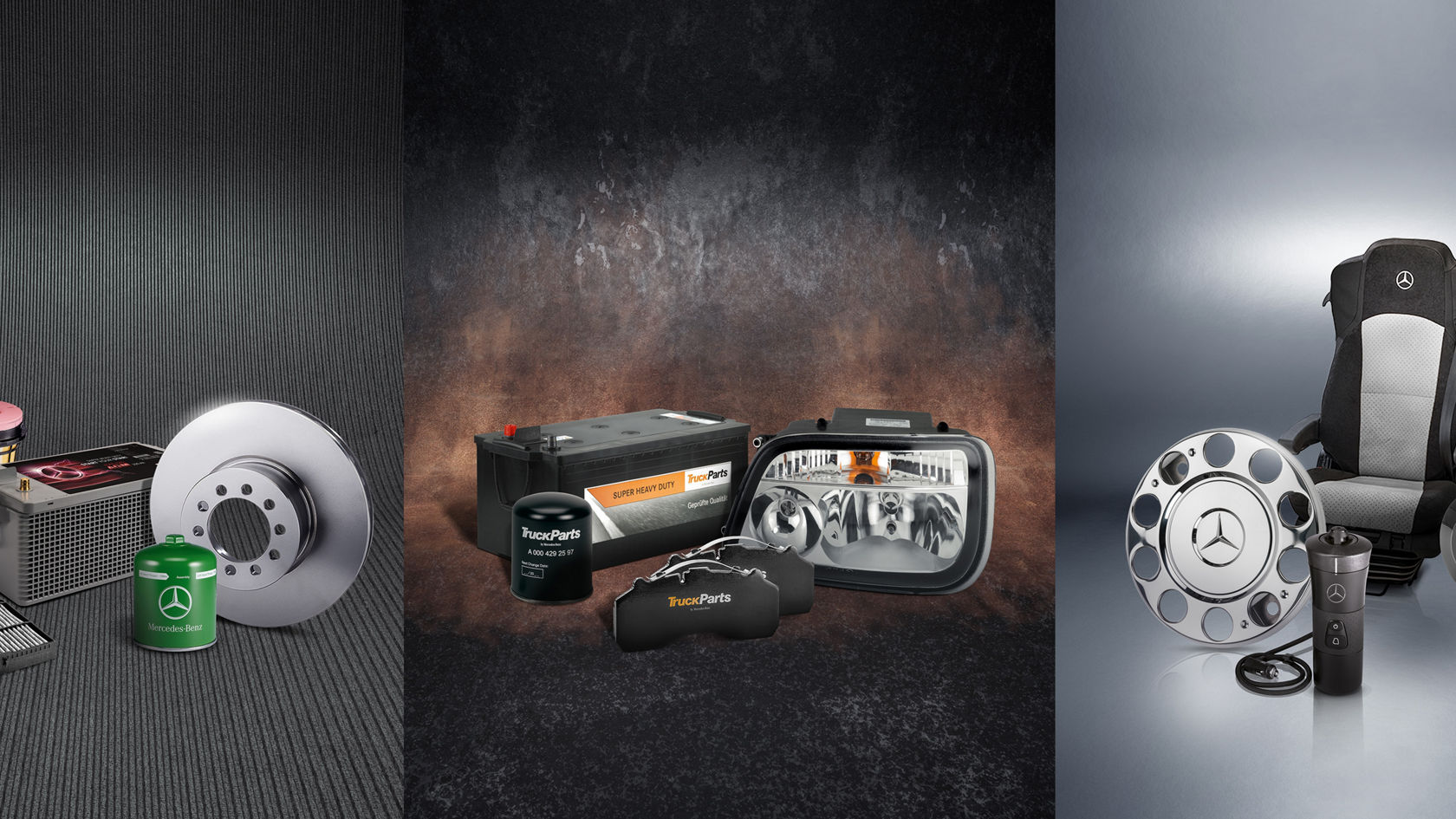 verschiedene Truck Original-Teile und Zubehör