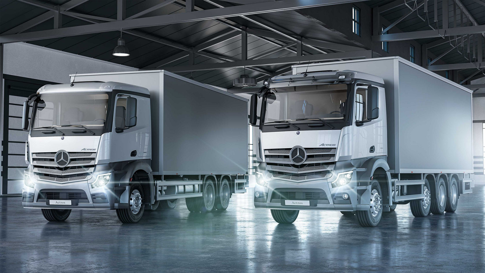 Dağıtım taşımacılığında Actros