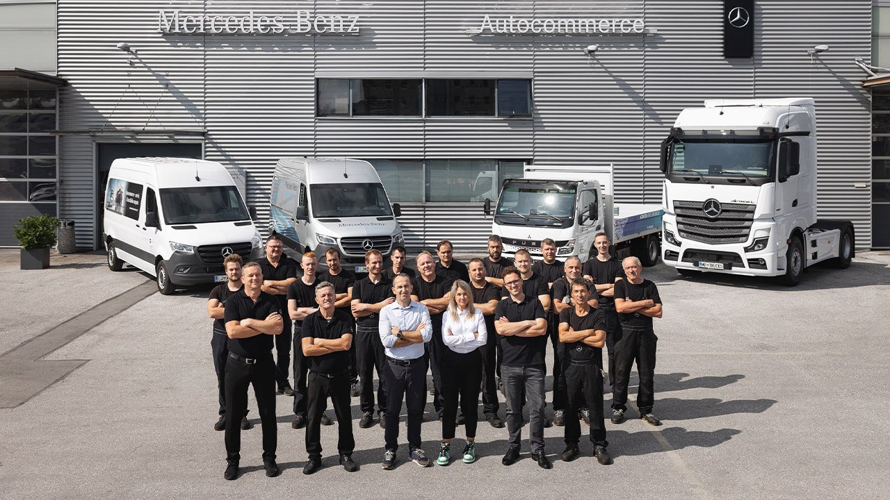 Servis gospodarskih vozil Mercedes-Banz - Autocommerce, d.o.o. Ljubljana, Baragova 12