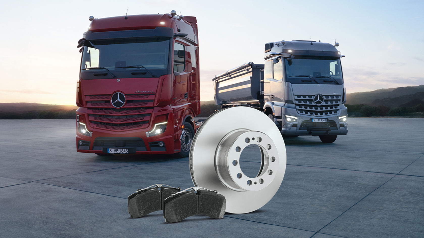 Zmagovalec testa - Mercedes-Benz Trucks originalni zavorni diski in zavorne obloge - Autocommerce, d.o.o.