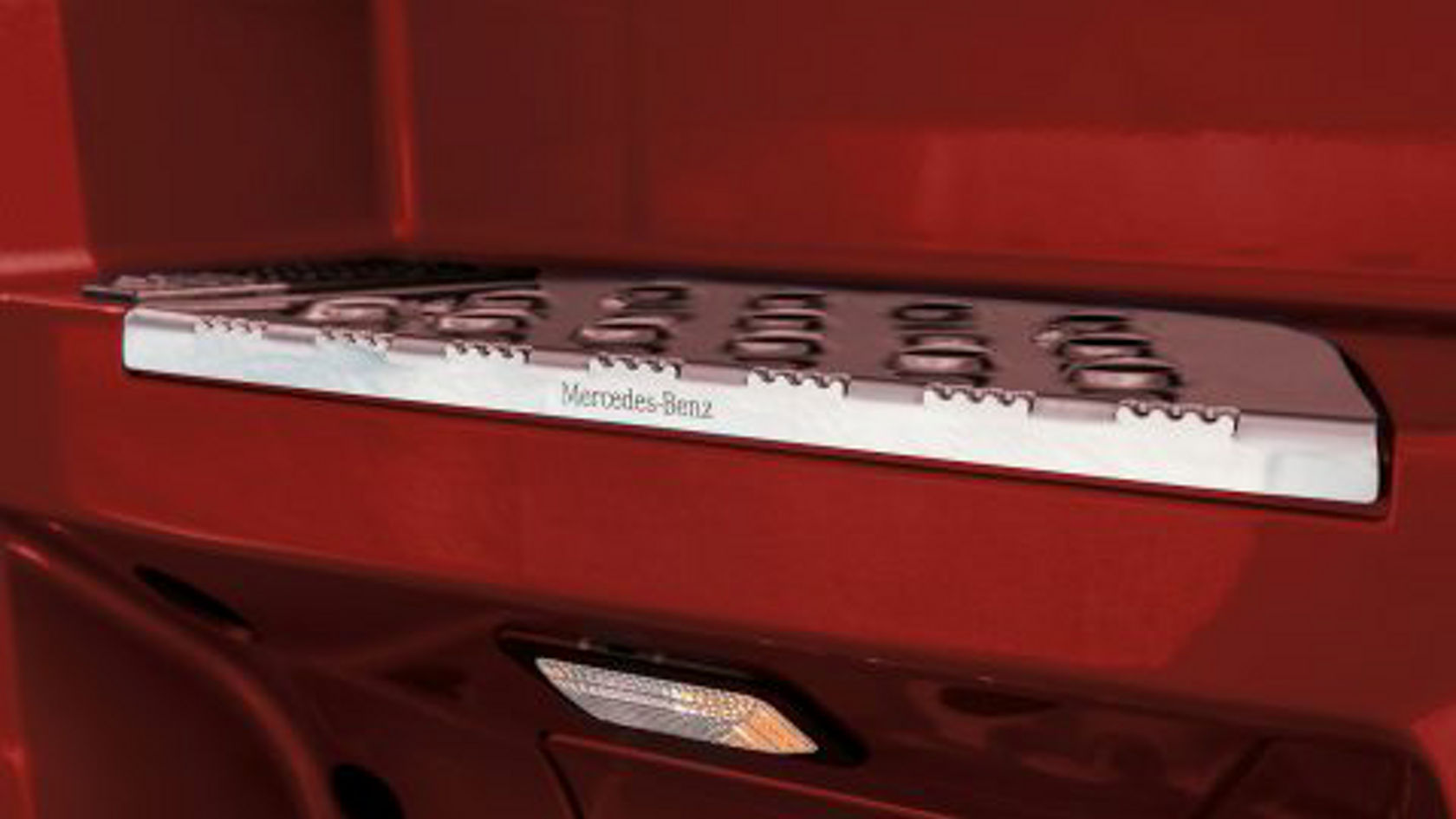 스테인리스 스틸 도어 스텝.