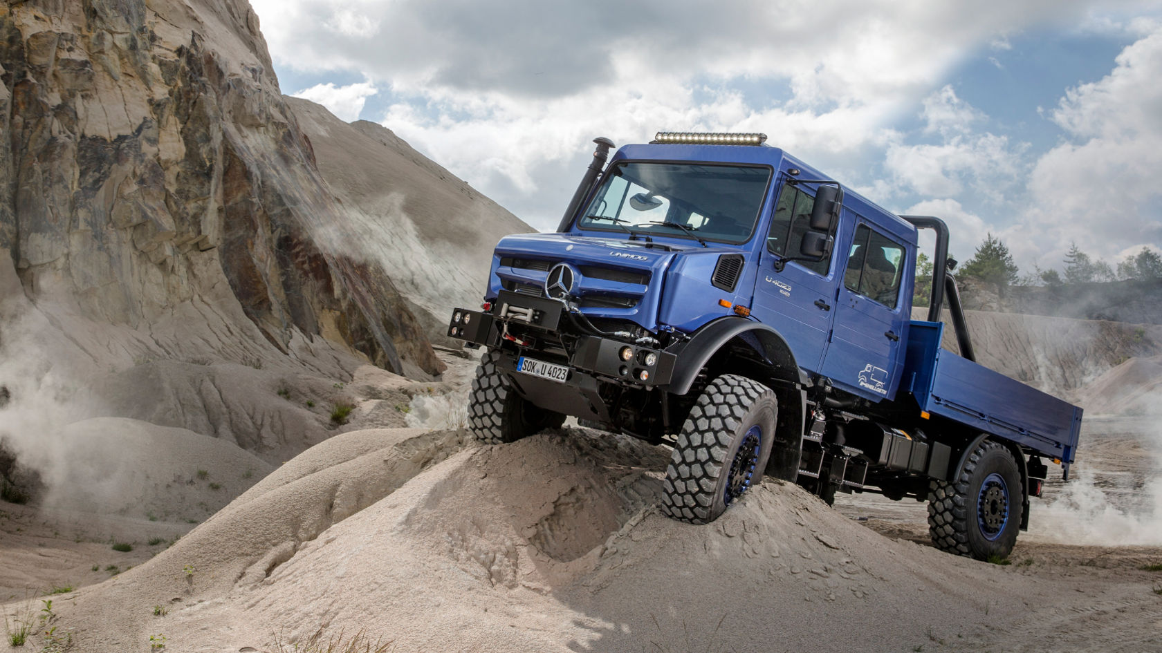 Yüksək keçid qabiliyyətli Unimog