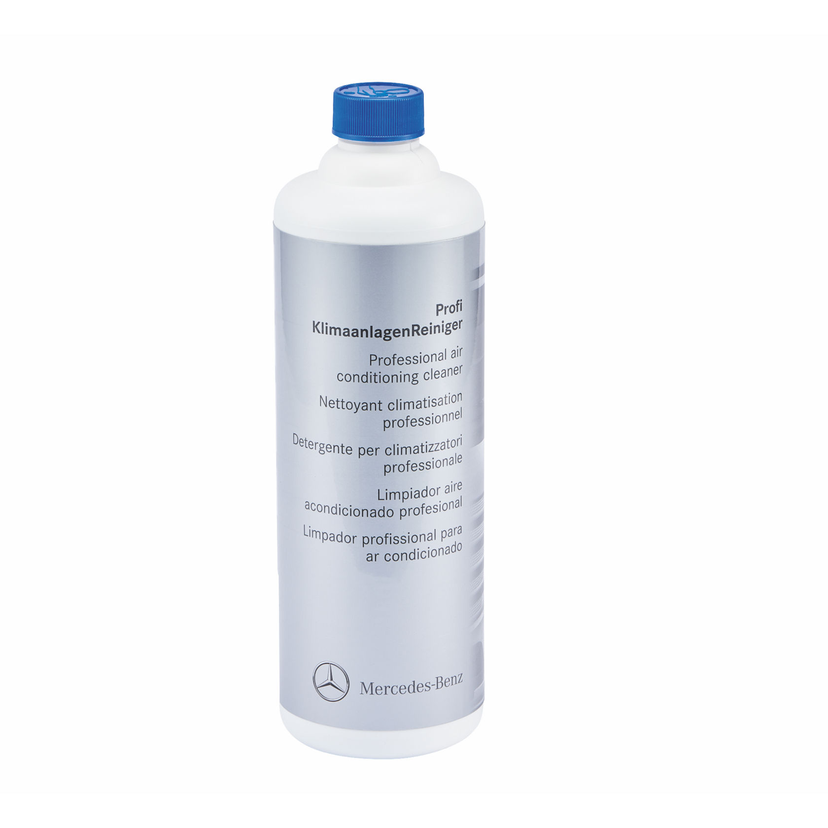 Recipiente com detergente profissional para sistemas de ar condicionado