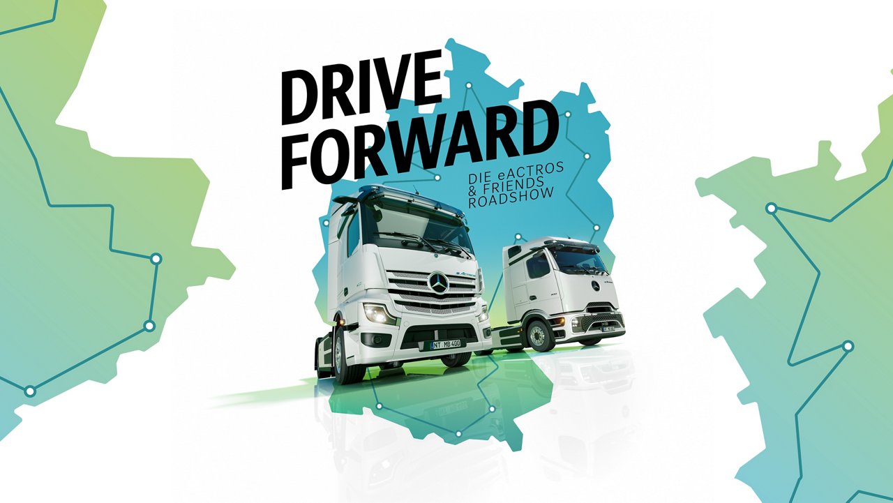 Drive forward.