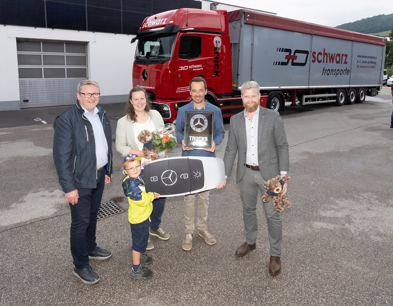 Schwarz Transporte leistet Pionier-Arbeit